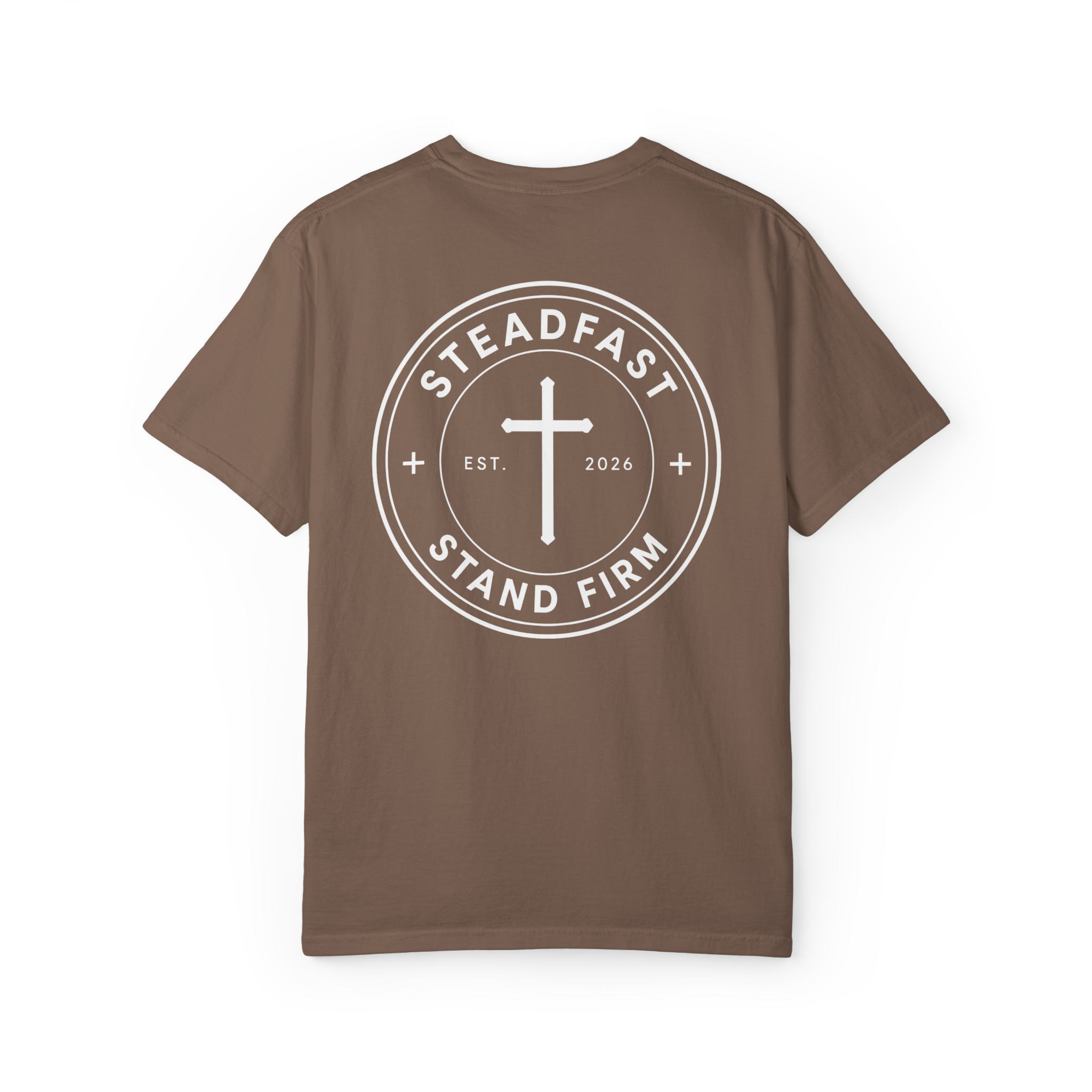 Steadfast Seal Christian T-Shirt | Premium Comfort Colors Faith Apparel