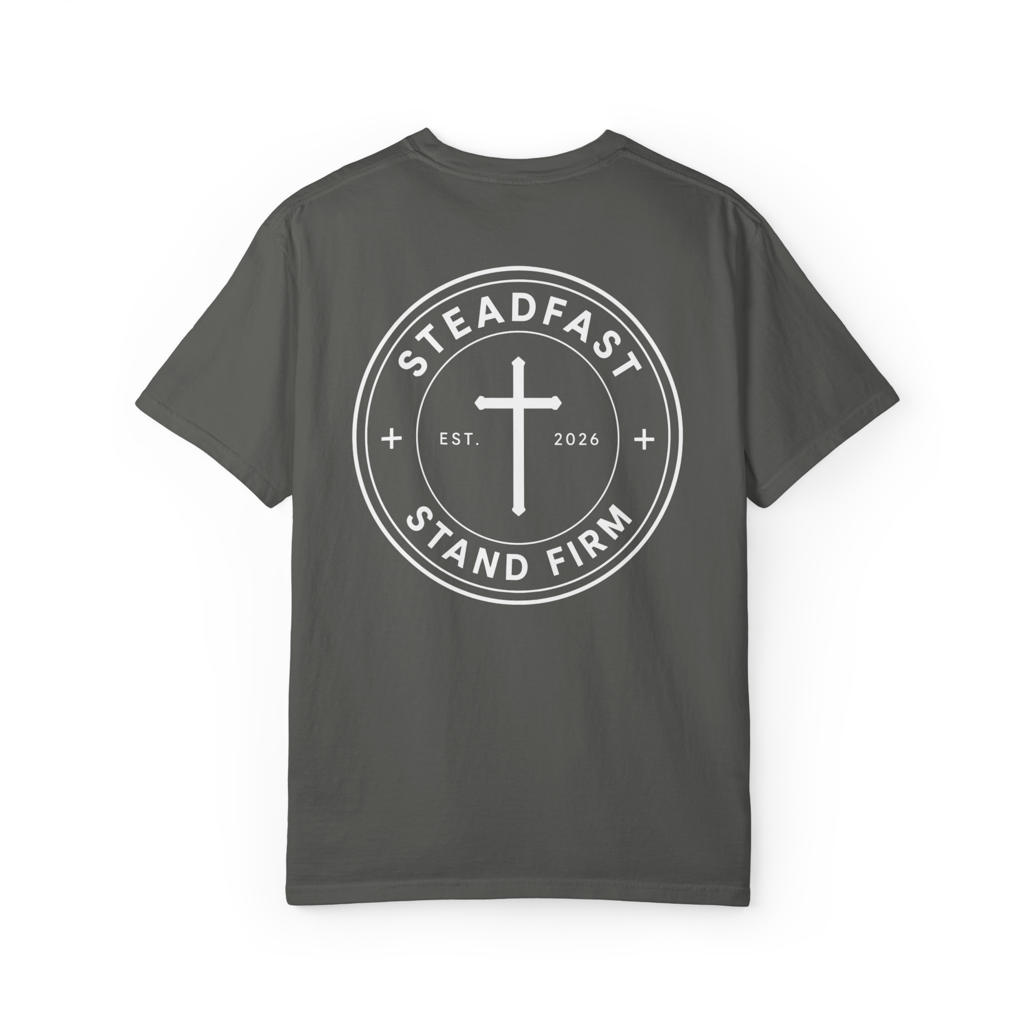 Steadfast Seal Christian T-Shirt | Premium Comfort Colors Faith Apparel