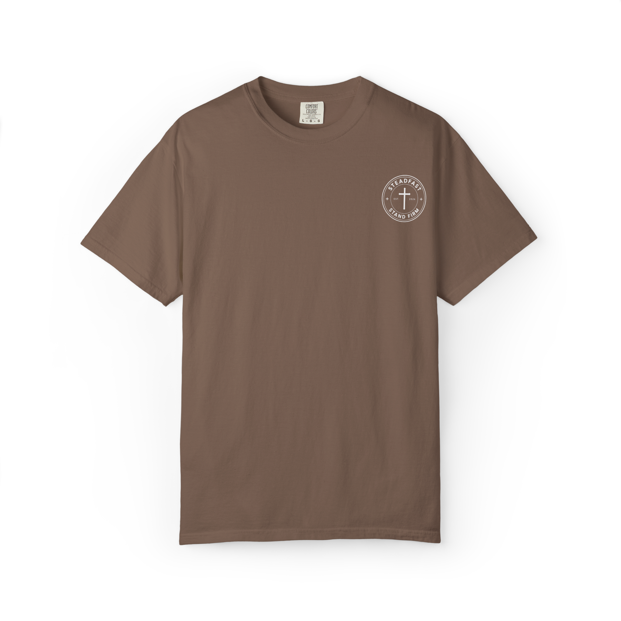 Steadfast Seal Christian T-Shirt | Premium Comfort Colors Faith Apparel
