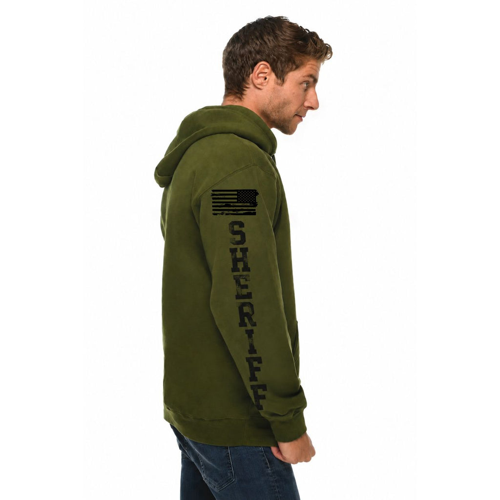 Jeff. Co. Green SWAT Hoodie
