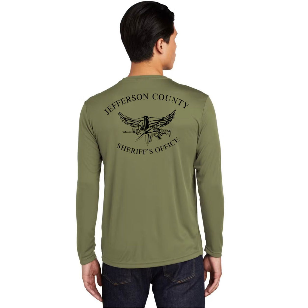 Jeff. Co.  Green SWAT Long Sleeve