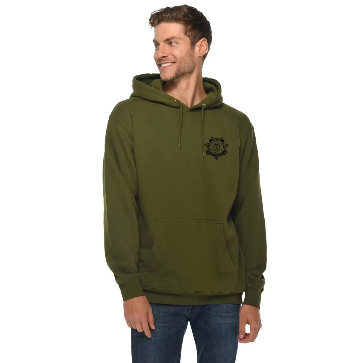 Jeff. Co. Green SWAT Hoodie